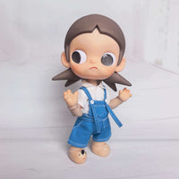 ZSIGA 1/8 Scale OB24 Doll Overalls and Shirt Outfit