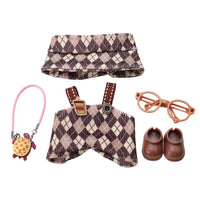 Labubu 17cm Vinyl Doll Clothes Set for Sitting Party Series 1, 2, and 3