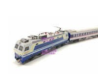 N Scale YZ25K Hard Seat Train Car 3D Paper Model Kit