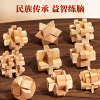 Kongming Luban Lock Puzzle Set for Kids and Adults