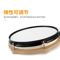 12-inch Silent Drum Practice Pad Set with Stand