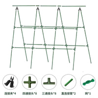 Garden Trellis for Climbing Plants, Cucumber Tomato Bean Support Frame, Plant Climbing Stake