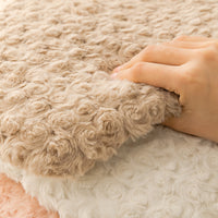 Non-Slip Plush Chair Cushion for Office, Dining, or Student Seating - Washable & Fixed