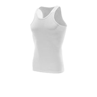 Men's 100% Cotton Sleeveless Undershirt Tank Top for Sports & Casual Wear