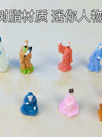 Miniature Ancient Chinese Beauty Figurines for Micro Landscape Decor