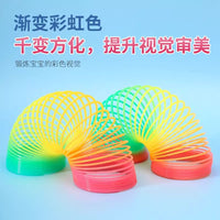 Large Magic Rainbow Spring Toy for Kids and Adults, Educational Elastic Coil for Professional Performance and Balance Training