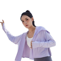 Women's Short Ice Silk Sun Protection Cardigan Cape