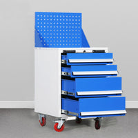 Multi-Layer Drawer Tool Cart for Workshop Small Parts Storage