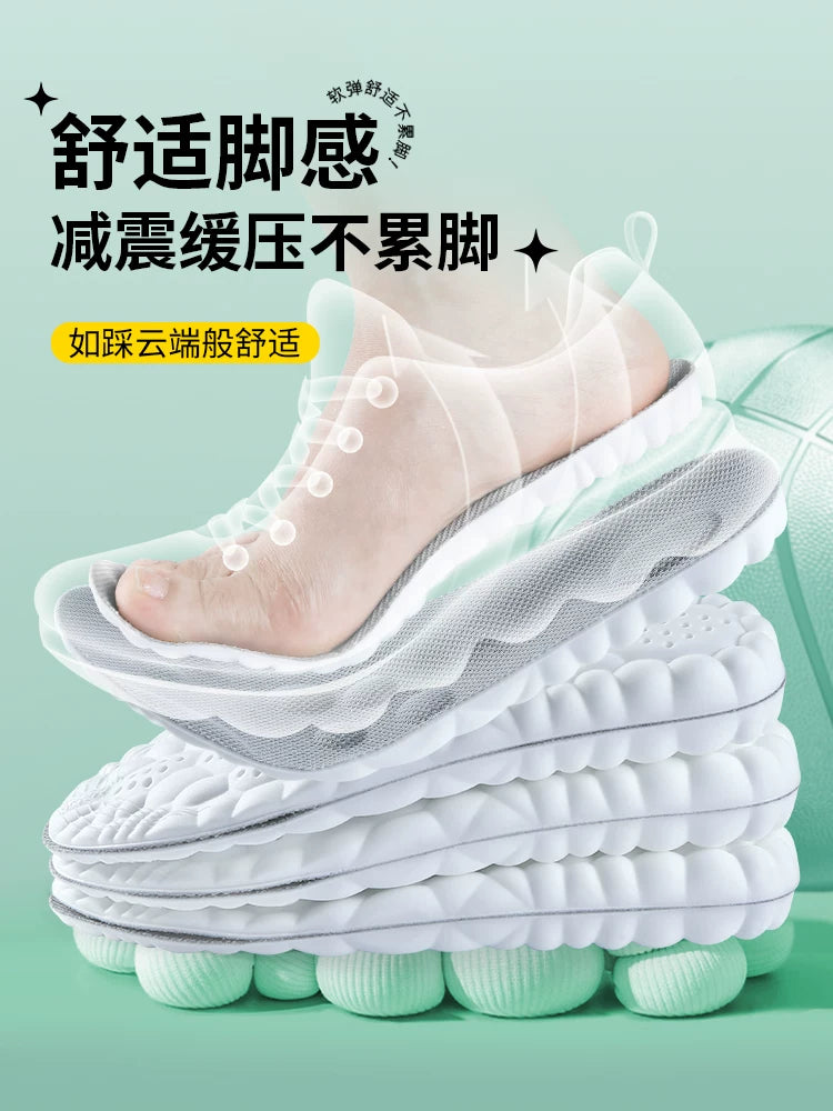Military Training Shock-Absorbing Insoles for Extended Standing Comfort