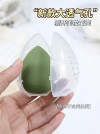 Silicone Makeup Sponge Holder, Portable Travel Beauty Blender Case, Dustproof & Breathable