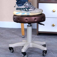 Adjustable Swivel Stool with Wheels for Salon, Spa, and Office Use