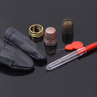 Metal Thimble Ring for Hand Sewing and Cross Stitch