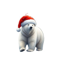 Acrylic Animal World Christmas Tree Ornaments Party Pendants