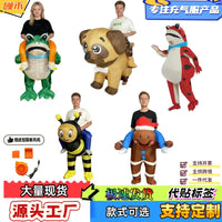 Inflatable Frog Costume for Halloween Parties and Events