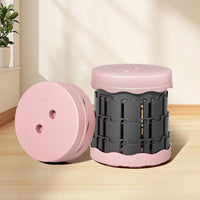 Portable Telescopic Folding Stool for Kids, Lightweight Outdoor Camping & Fishing Chair