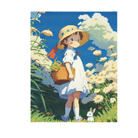 DIY 5D Diamond Painting Kit for Kids & Adults, Anime Landscape Series, 40x50cm Framed
