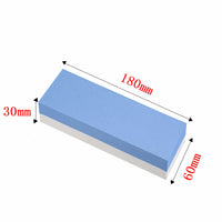 Double-Sided Whetstone Set for Kitchen Knives and Outdoor Tools with Base and Accessories
