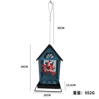 Hanging Metal Bird Feeder for Garden & Patio Decor
