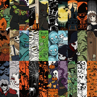 30-Pack Halloween Series Paper Bookmarks for Reading & Decoration