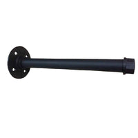 Industrial Pipe Shelf Brackets Wall Mounted Floating Shelves Support for Living Room Planter Display Storage