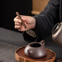 Teaware 6-Piece Set with Ebony Tea Tools and Zisha Pen Holder