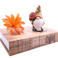 Harvest Festival Garden Gnome Statues Outdoor Yard Decor