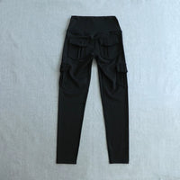 High-Waisted Slimming Yoga Leggings with Pockets for Gym Workout & Running