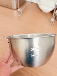 Japanese 304 Stainless Steel Strainer Bowl Set for Kitchen