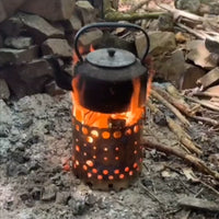 BC Card-Type Wood Burning Stove for Camping & Bonfires