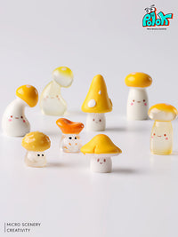 Miniature Mushroom Fairy Blind Bag Figurines - Creative Micro Landscape Ornaments