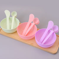 DIY Facial Mask Mixing Bowl Set with Spatula