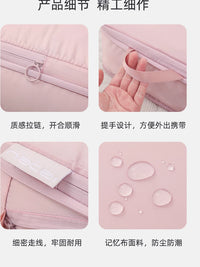 Travel Compression Packing Cubes for Luggage, Waterproof Clothes and Shoe Organizer Bags
