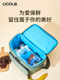 UCOLA Insulated Lunch Bag with Aluminum Foil Lining, Portable Thermal Cooler for Food, Medicine, and Breast Milk