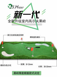 Indoor Golf Putting Green Mat with Simulation Grass for Home and Office Practice