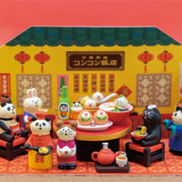 ZAKKA Japanese Style Miniature Resin Cat Figurines for Home Decor and Gifts