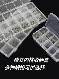 Guwanji Precision Micro Screw Assortment Kit for Electronics, Eyeglasses, Watches, and Laptops