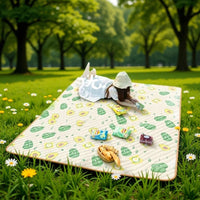 Portable Ultrasonic Picnic Mat - Thickened, Wear-Resistant, Waterproof Outdoor Camping Tent Pad & Beach Blanket
