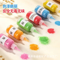 Colored Sand for Kids' DIY Art, Sand Painting, and Bottle Art - 120g Bottles
