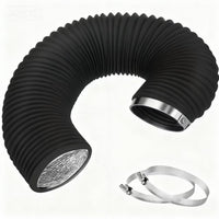 Flexible Insulated Air Duct for Dryer and Ventilation Systems