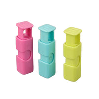 Food Bag Sealing Clips with Spring Press for Kitchen Storage