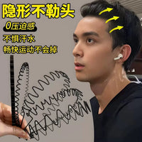 Invisible Wavy Headband for Women, Non-Slip Hair Hoop for Washing Face, Makeup, and Hair Styling