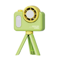 Portable Neck Fan with Cooling Plate, Handheld & Desktop Mini Fan, USB Rechargeable