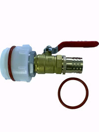200L Plastic Drum PP Connector All-Copper Discharge Valve Oil Barrel Manual Drain Valve