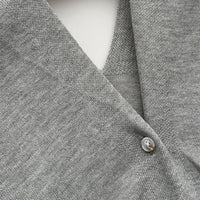 Women's Sun Protection Shawl Cardigan with Buckle - Lightweight Solid Color Knit Cape for Summer