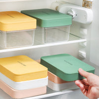 Silicone Ice Cube Tray Mold Set with Lid for Home and Commercial Use, Large Capacity Ice Maker