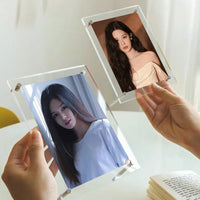Acrylic Photo Frame with Standoffs for Desktop Display