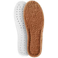 Kids Lambswool Fleece Insoles Warm Thick Soft Breathable Anti-odor for Winter Shoes