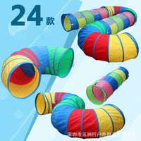 Kids' Caterpillar Play Tunnel for Indoor/Outdoor Sensory Training