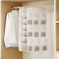 Hanging Storage Bag for Underwear and Socks, Multi-layer Wall-mounted Organizer with Pockets