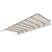 Invisible PC Polycarbonate Awning for Windows, Balconies, and Electrical Boxes - Rain and Sun Protection